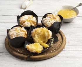 Lemon Curd Muffins